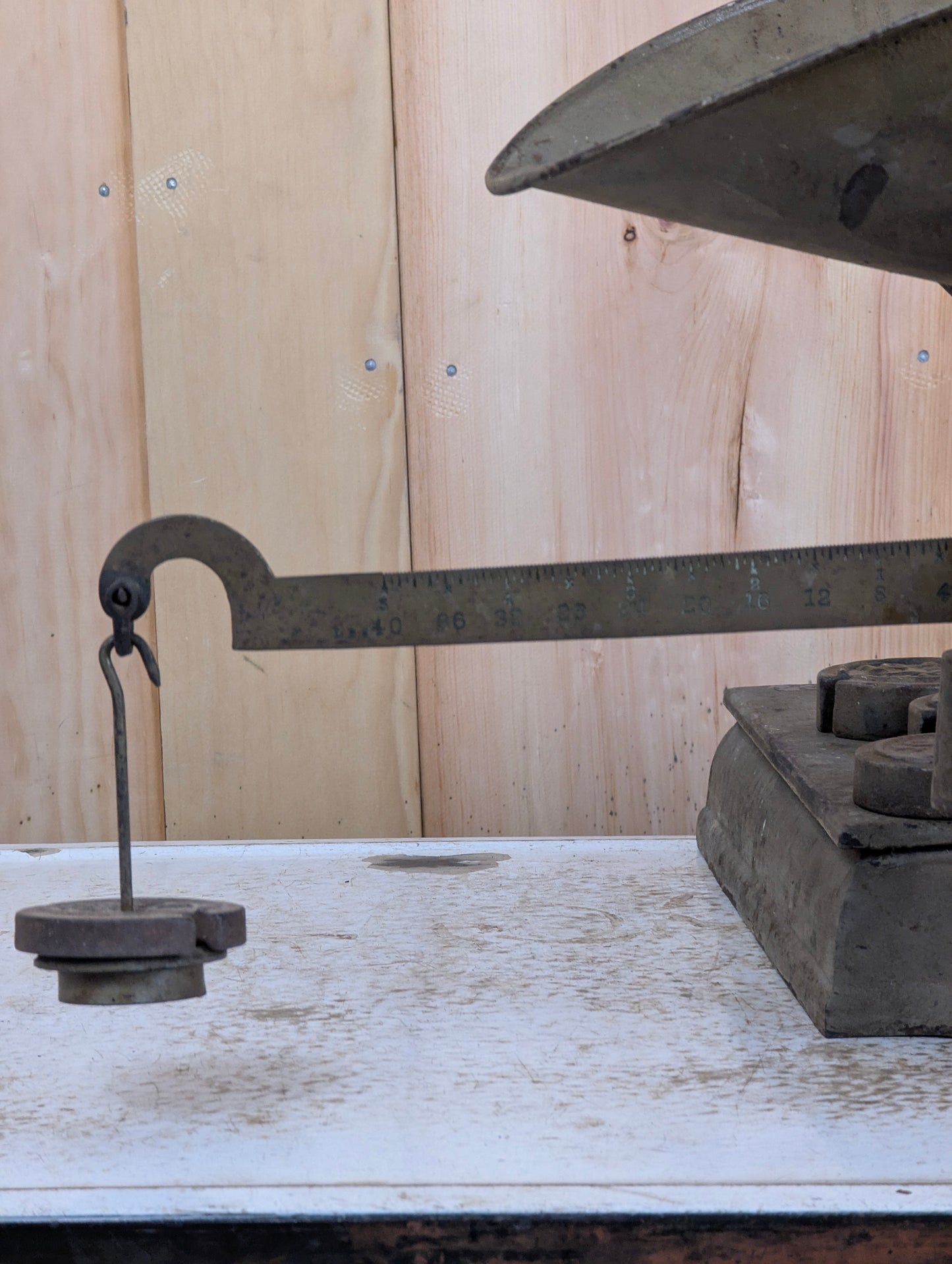 Vintage Cast Iron Scale