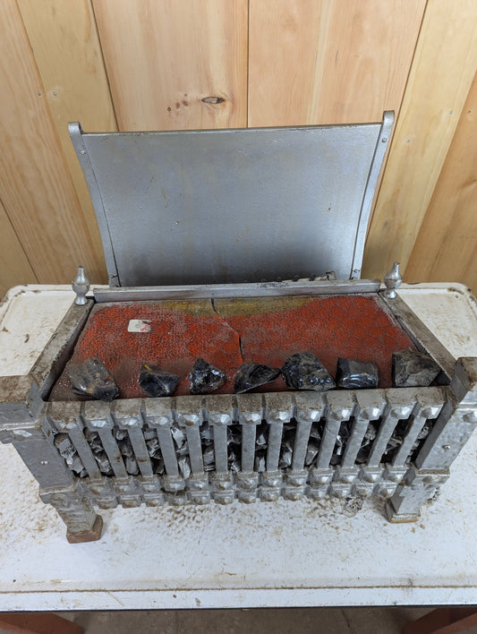 Vintage Electric Fireplace Heater - needs rewiring