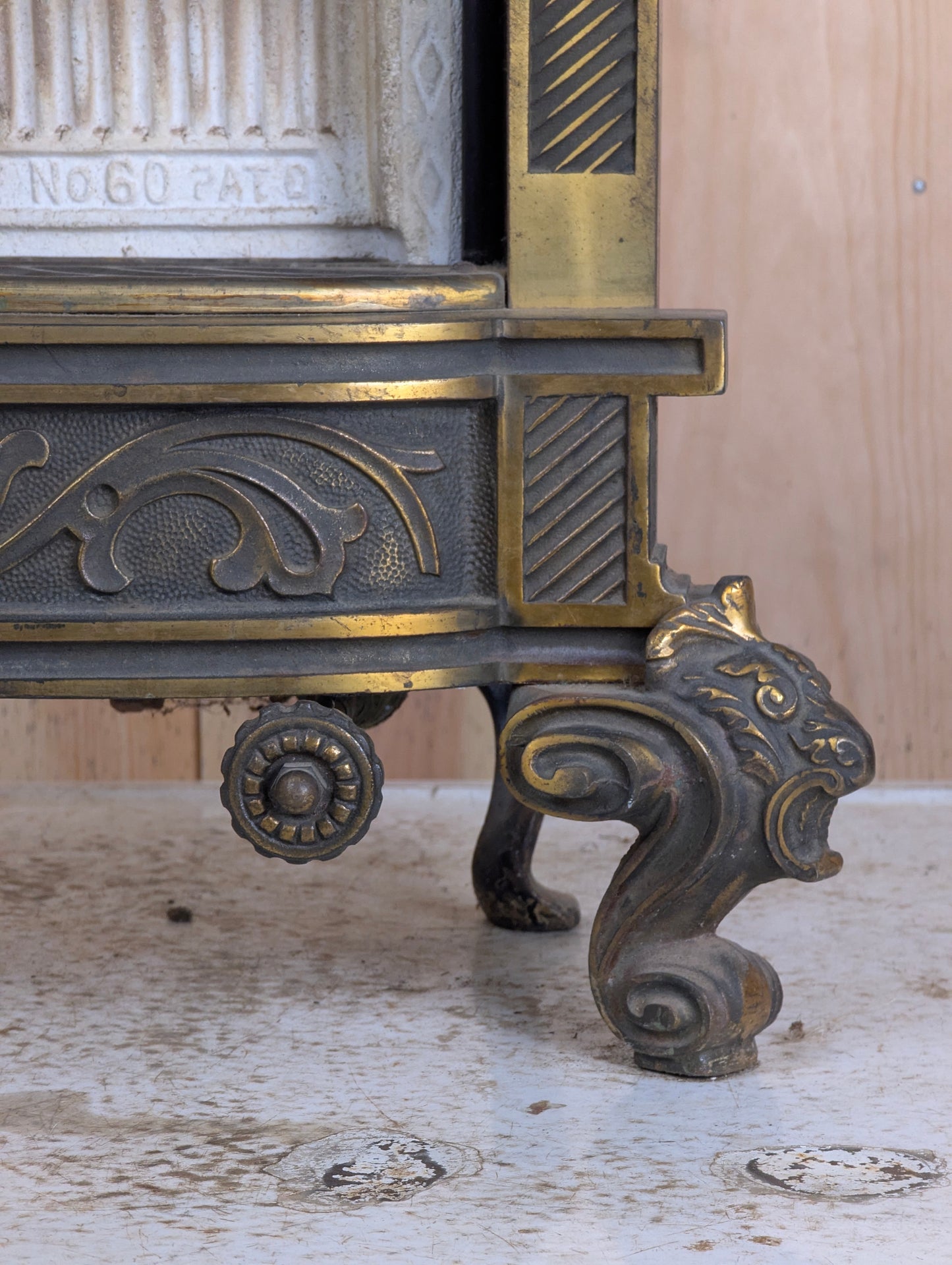 Antique Humphrey Radiantfire Model #60 Gas Fireplace