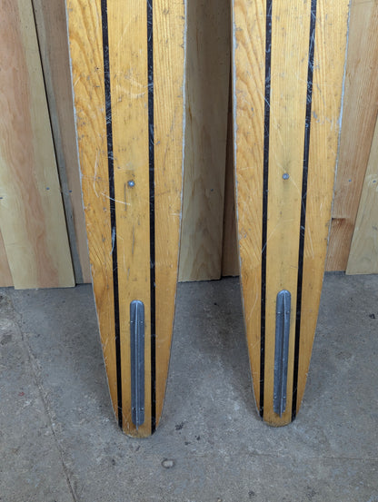 Vintage Sea Gliders Senior No.68 Wooden Water Skiis