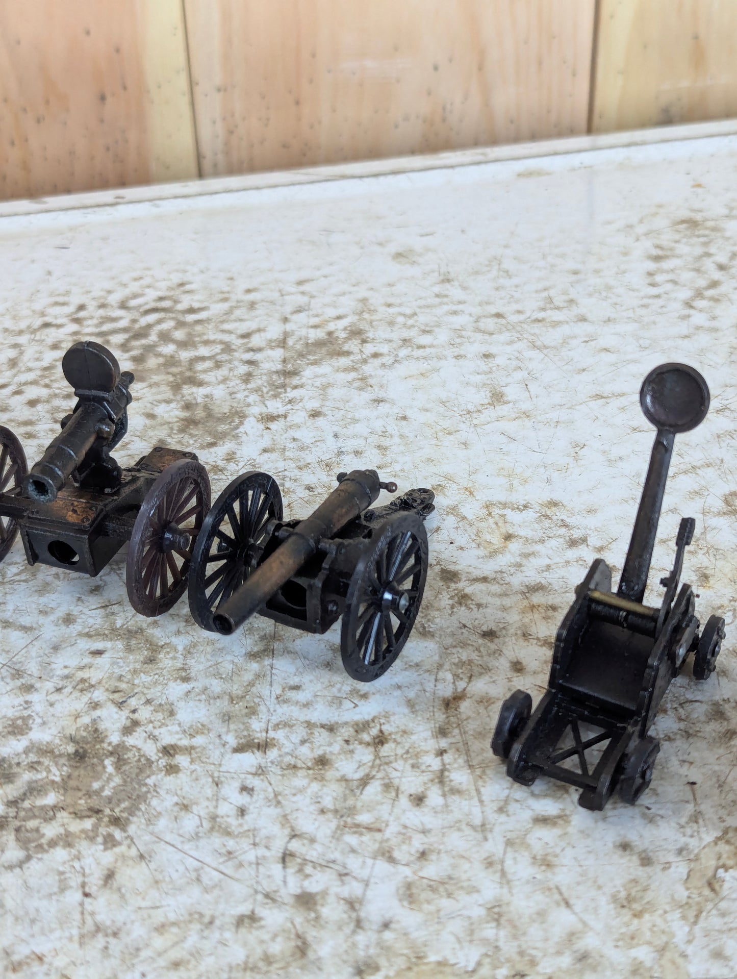 Metal Miniature Toy Cannons