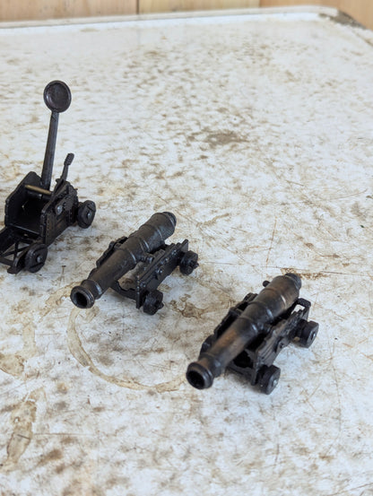Metal Miniature Toy Cannons