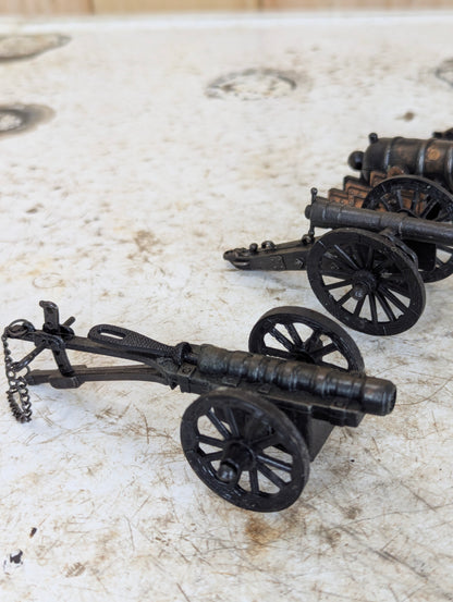 Metal Miniature Toy Cannons