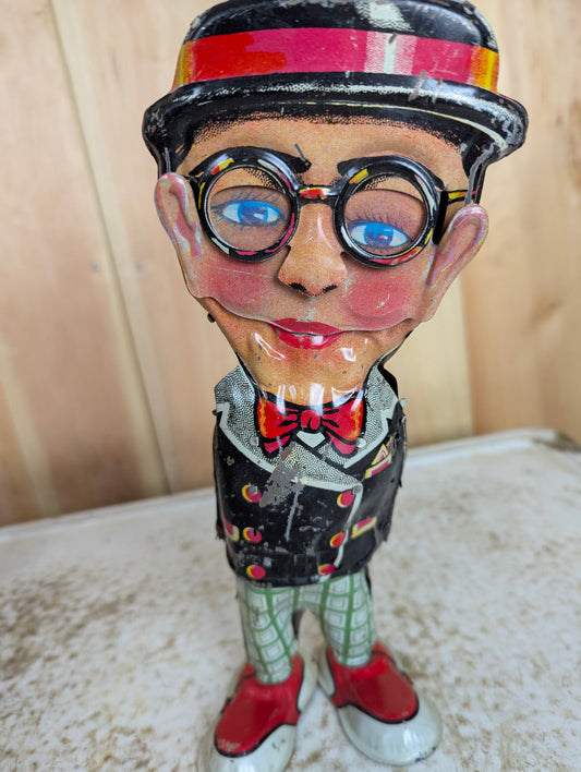 1920’s Marx Harold Lloyd Funny Face Wind Up Tin Toy