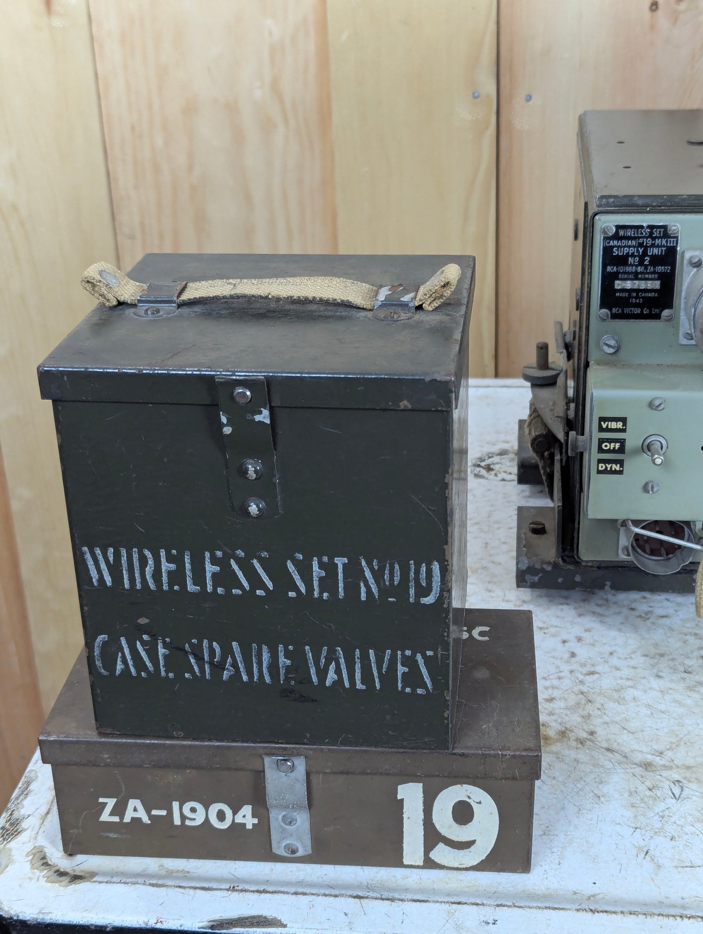 Canadian Military Wireless Set No 19 Mark III with Power Supply Unit and More!