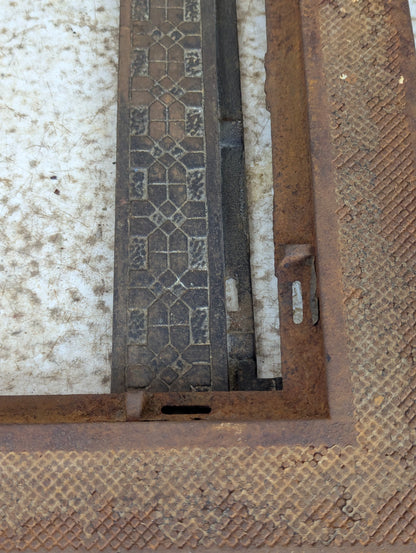 Assorted Cast Iron Floor or Heat Register Grate Frames
