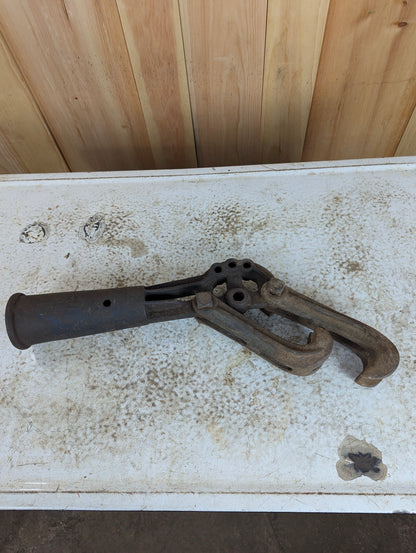 Antique Cast Iron Railroad Spike and Tie Puller