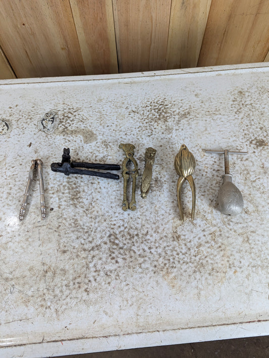 Assorted Vintage/Antique Nut Crackers