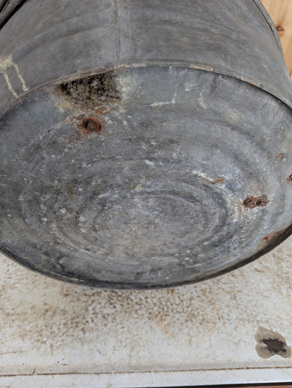Round Galvanized Washtub