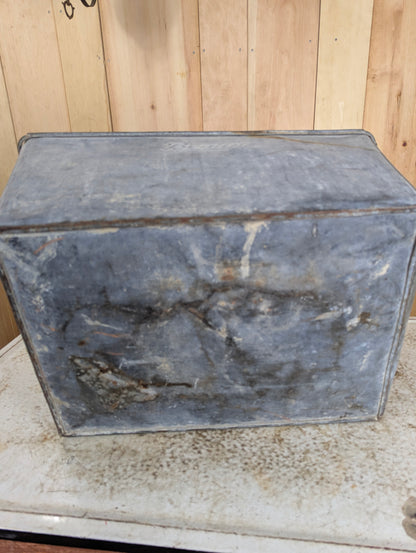 Rectangular Beatty Galvanized Washtub