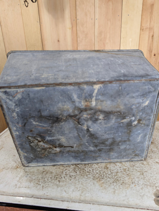 Rectangular Beatty Galvanized Washtub