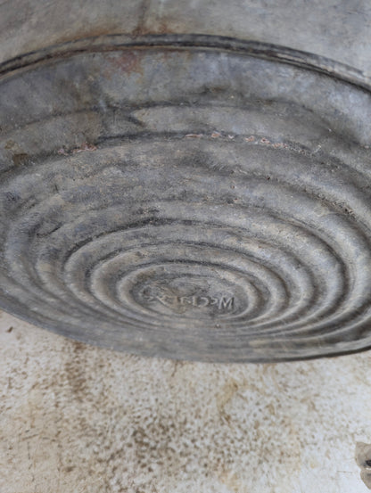 Vintage McClary’s #3 Galvanized Round Washtub