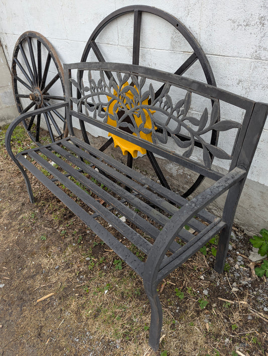 Metal Garden Bench