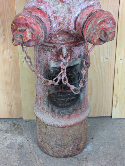 Antique Cast Iron 1913 Ludlow List 75 Fire Hydrant