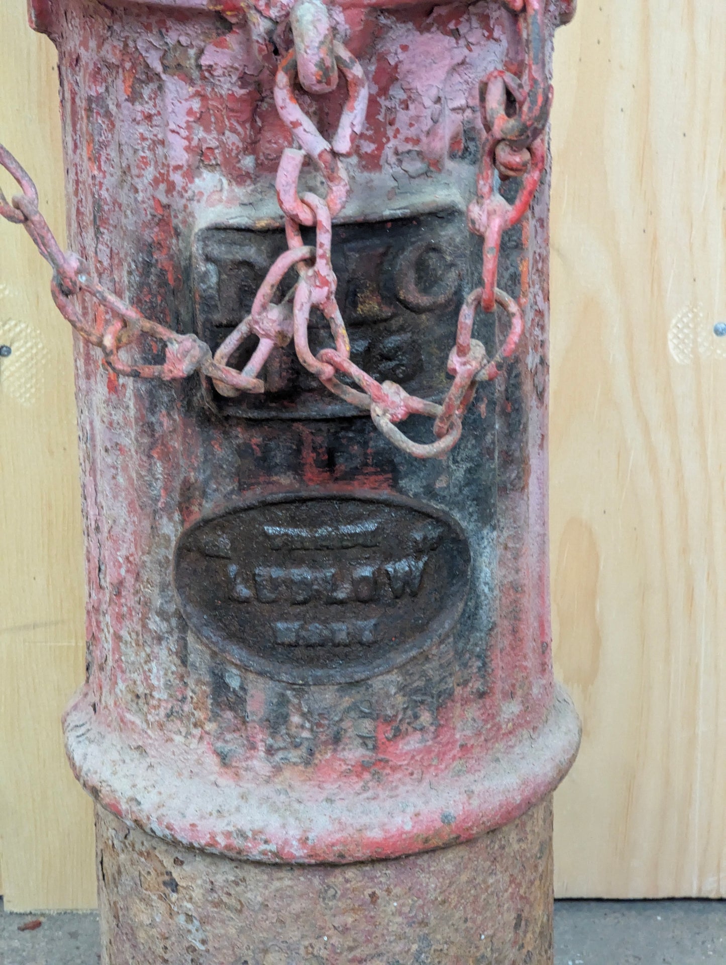 Antique Cast Iron 1913 Ludlow List 75 Fire Hydrant