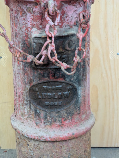 Antique Cast Iron 1913 Ludlow List 75 Fire Hydrant