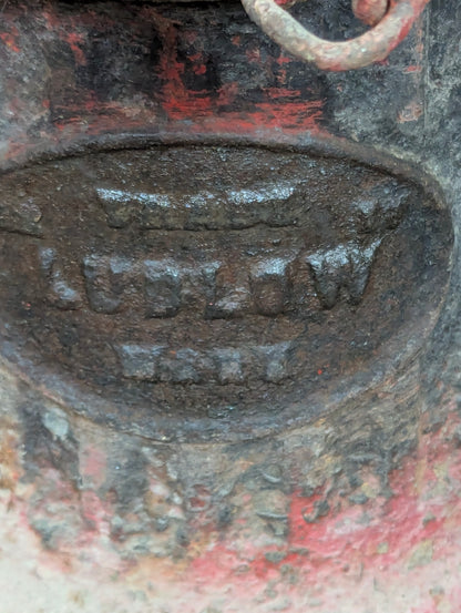 Antique Cast Iron 1913 Ludlow List 75 Fire Hydrant