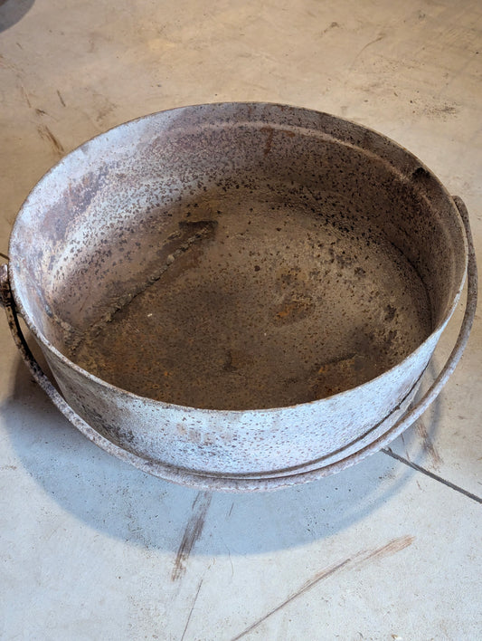 Antique Cast Iron Syrup Pot Kettle