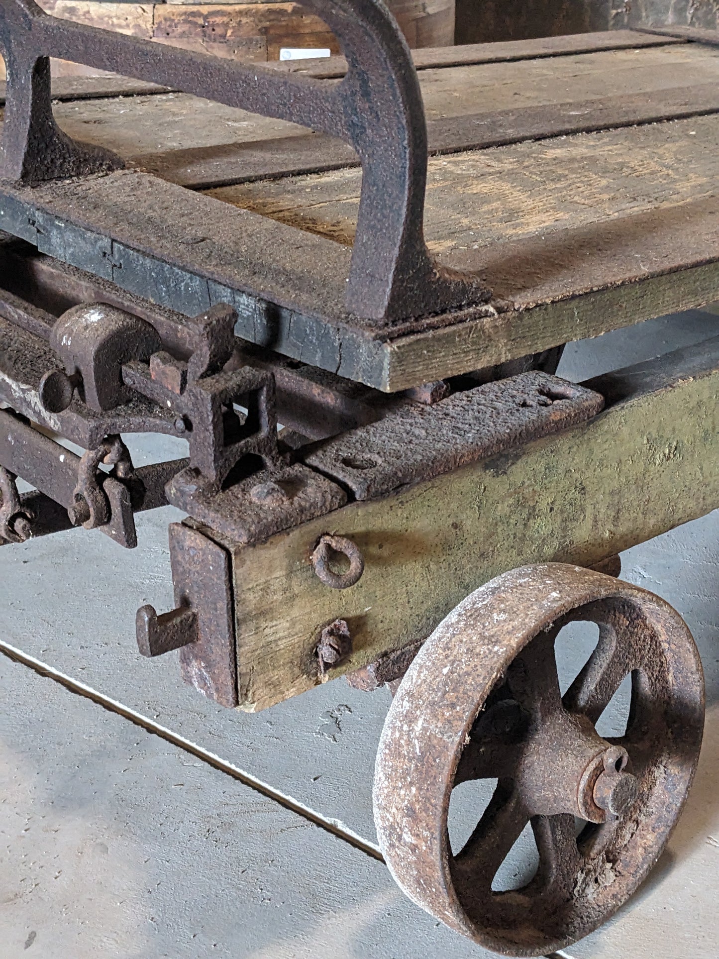 Antique Grain Scale