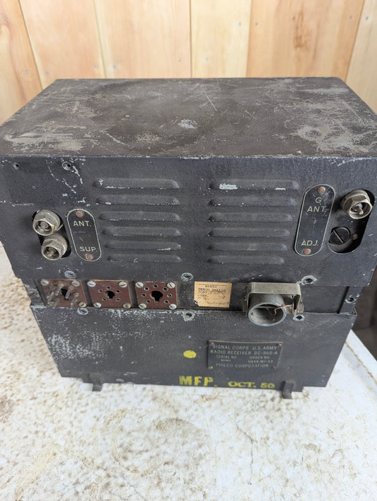 Vintage Model BC-966-A  Philco US Army Military Aircraft Radio Receiver IFF