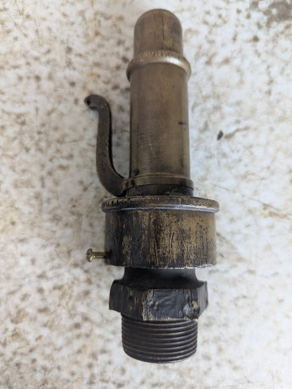 Vintage Brass American Steam Gauge & Valve Co. Steam Whistle
