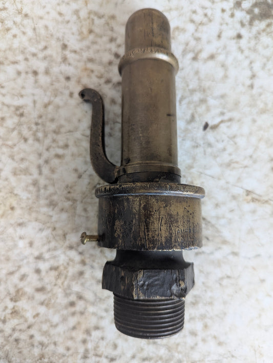 Vintage Brass American Steam Gauge & Valve Co. Steam Whistle