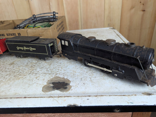 Vintage Marx 10000 Stream Line 5 Pc. Train Set in Box