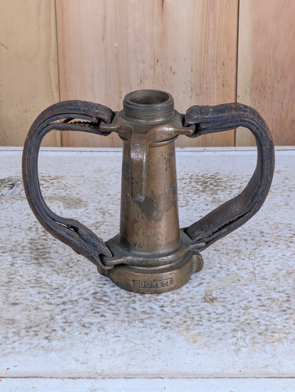 Vintage Buckeye Brass Fire Nozzle