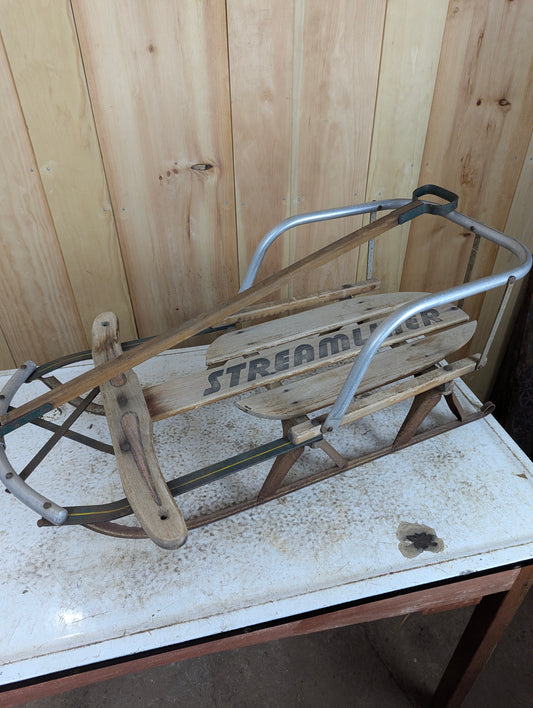 Vintage Streamliner Sled