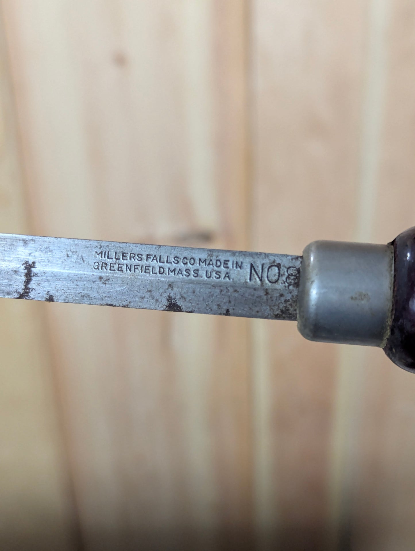 Vintage Set of 6 Millers Falls Wood Turning Tools Chisels