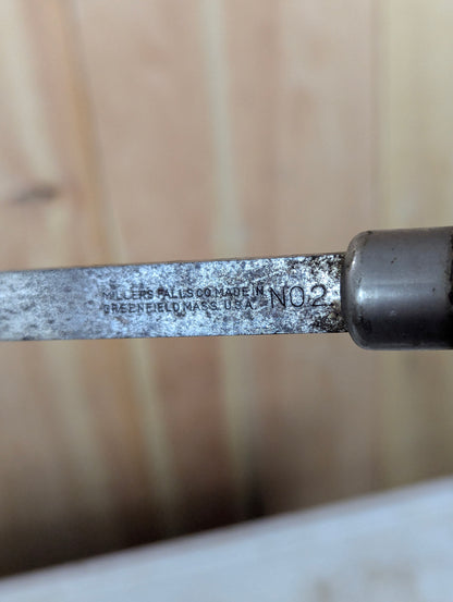 Vintage Set of 6 Millers Falls Wood Turning Tools Chisels