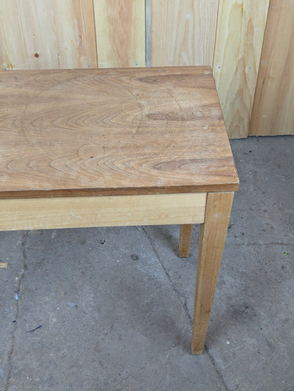 Wooden Piano Bench