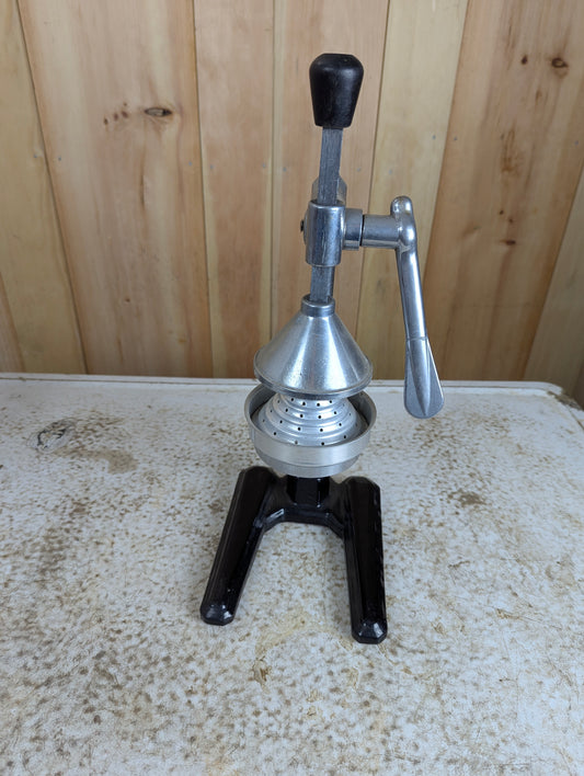 Vintage Commercial Cast Iron Manual Lever Citrus Juicer