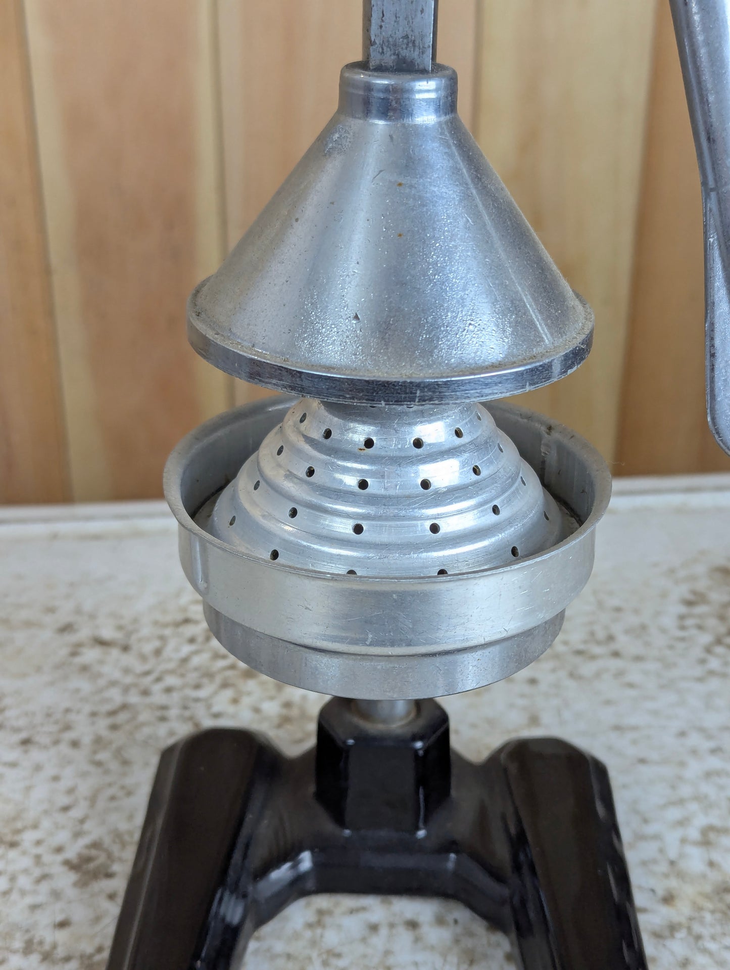 Vintage Commercial Cast Iron Manual Lever Citrus Juicer