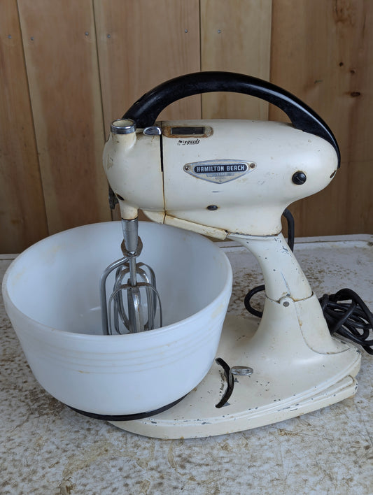 Vintage Hamilton Beach Model G Standard Mixer with Bowl