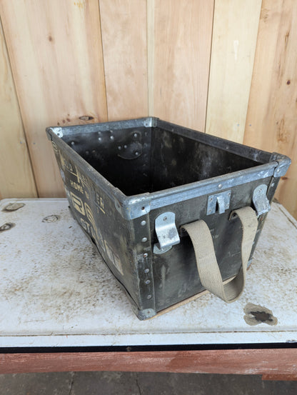 Vintage Metal Hardware Box