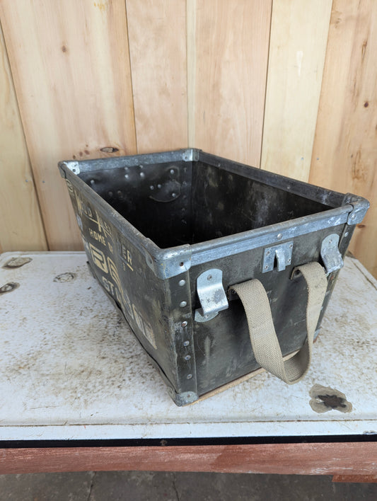 Vintage Metal Hardware Box