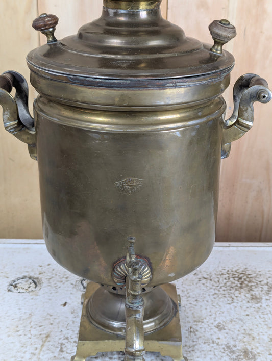 Vintage Persian Samovar with Tray