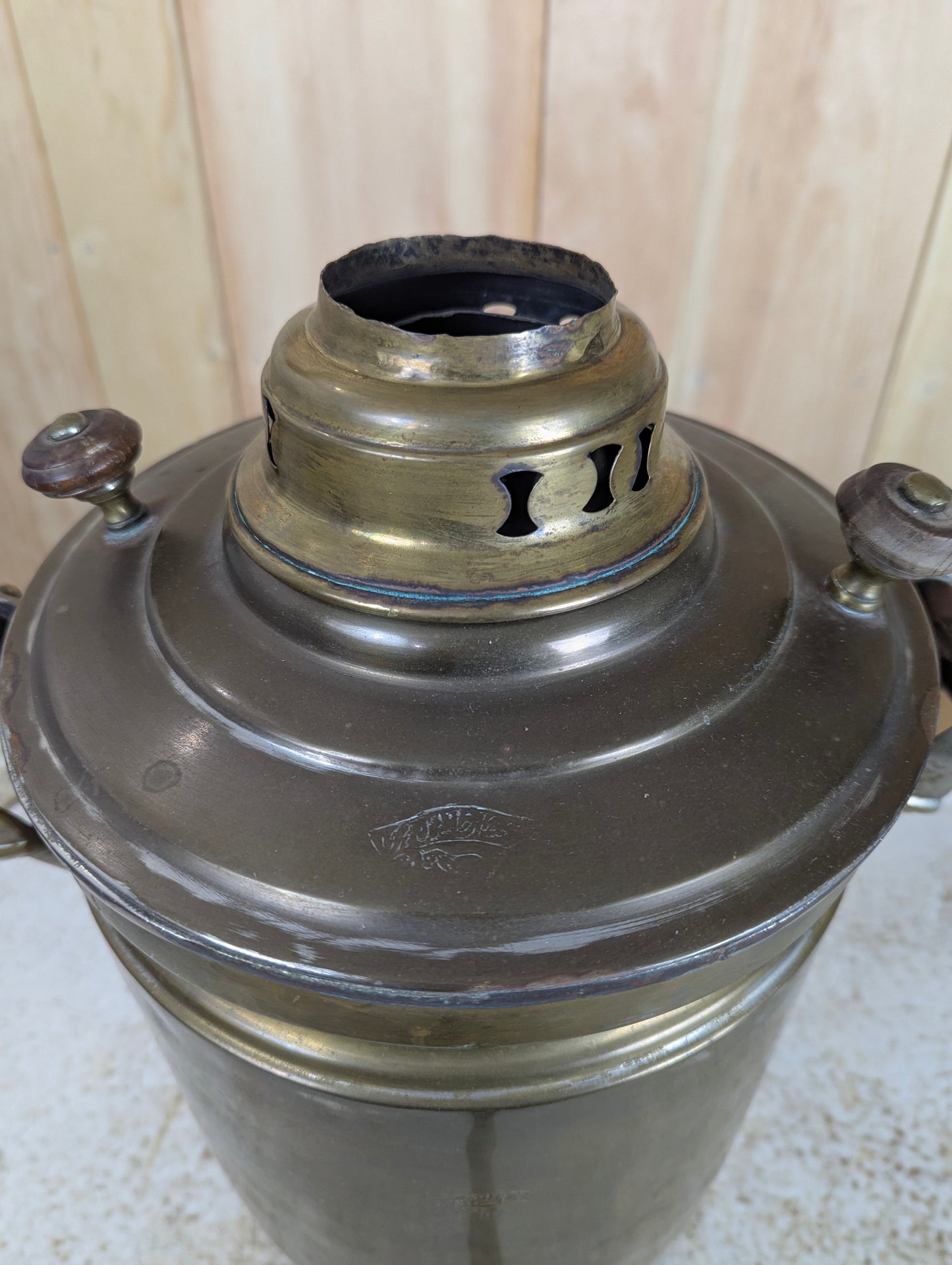 Vintage Persian Samovar with Tray