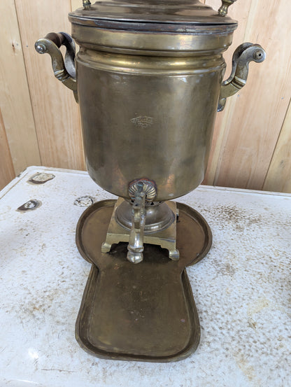 Vintage Persian Samovar with Tray