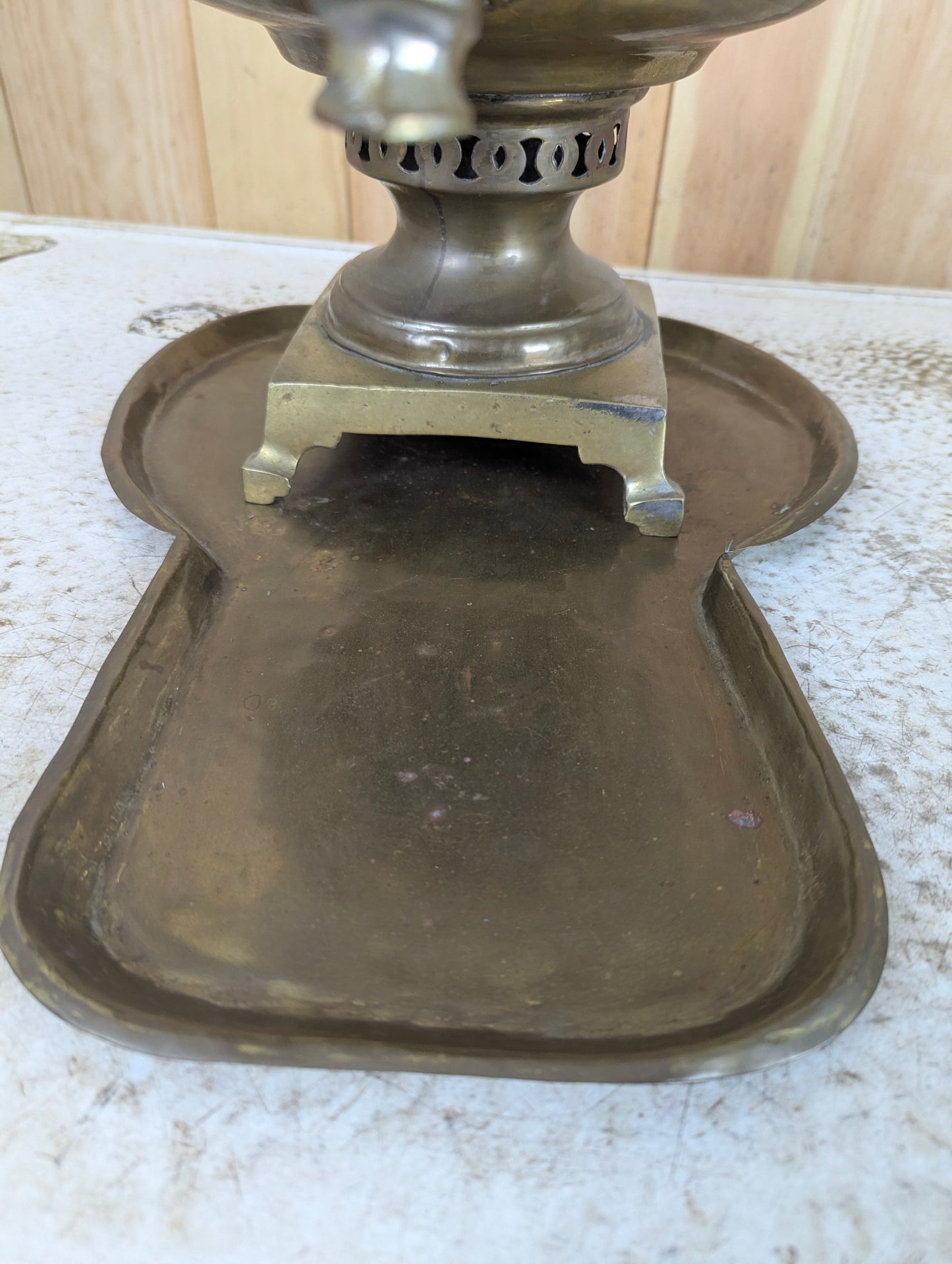 Vintage Persian Samovar with Tray