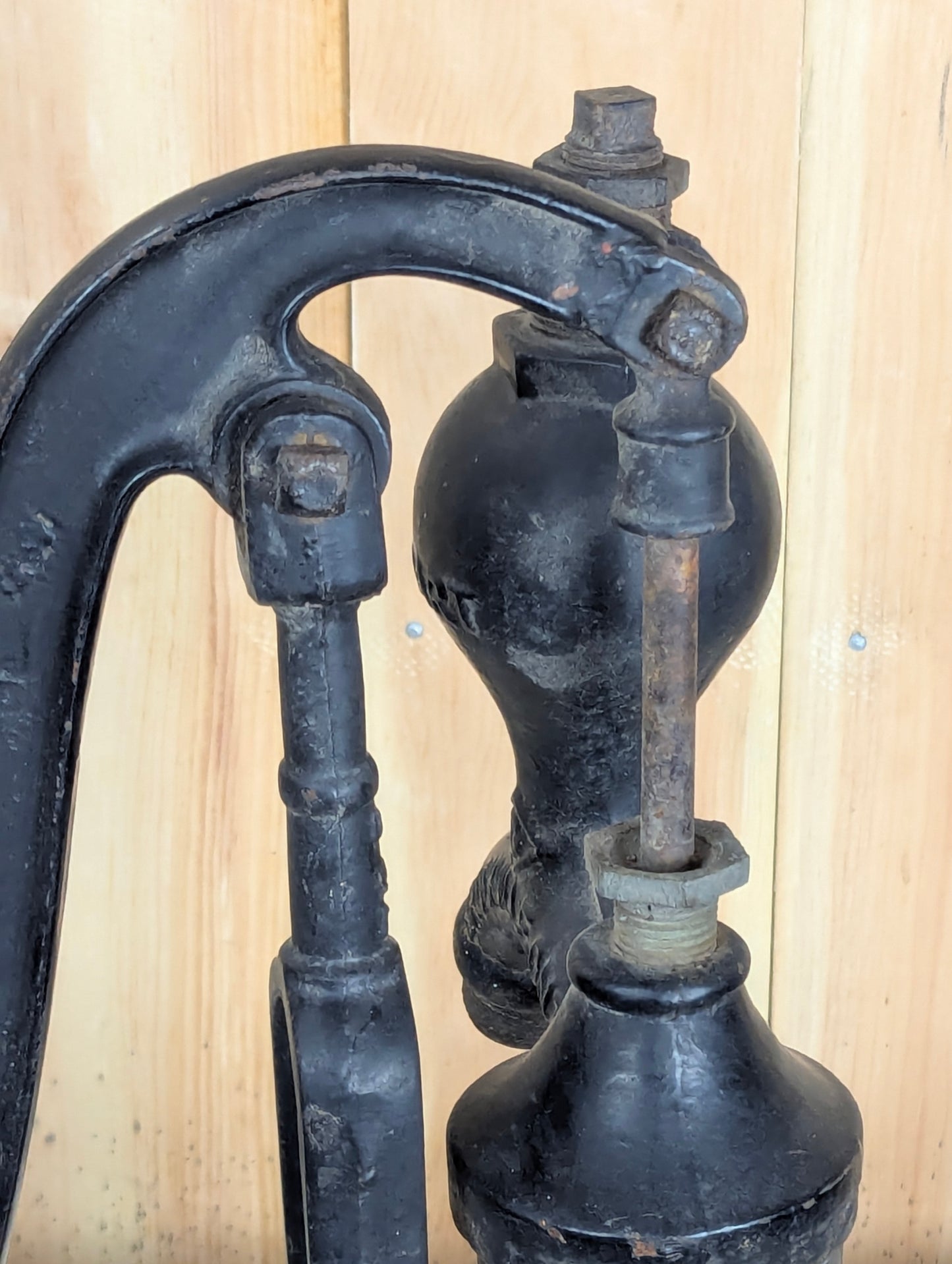 Vintage Cast Iron Brass Cylinder Smart Co. Water Pump Brockville