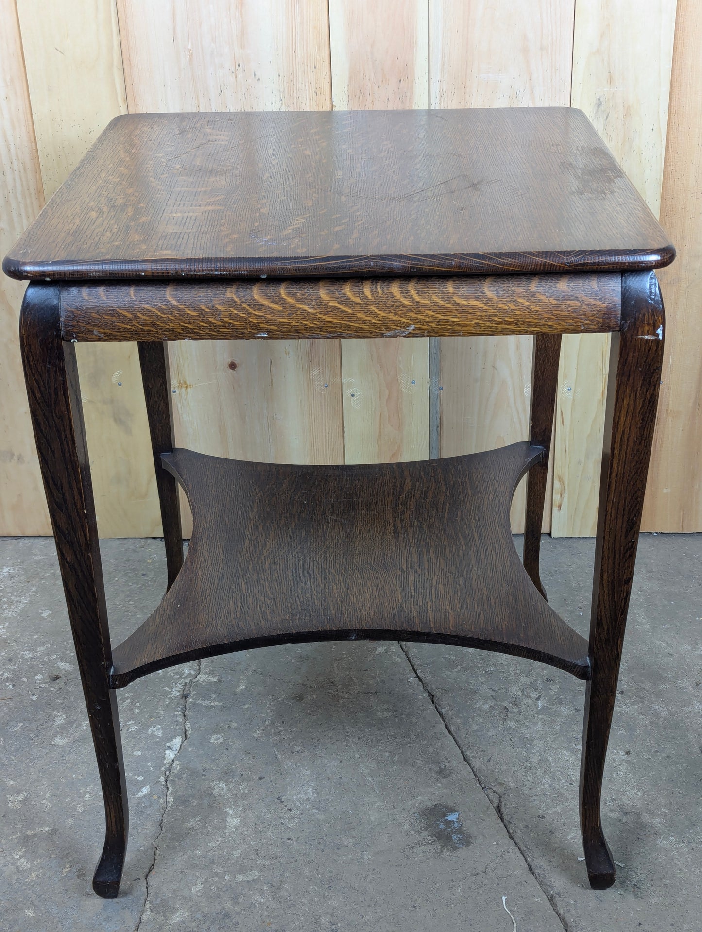 Wood End Table