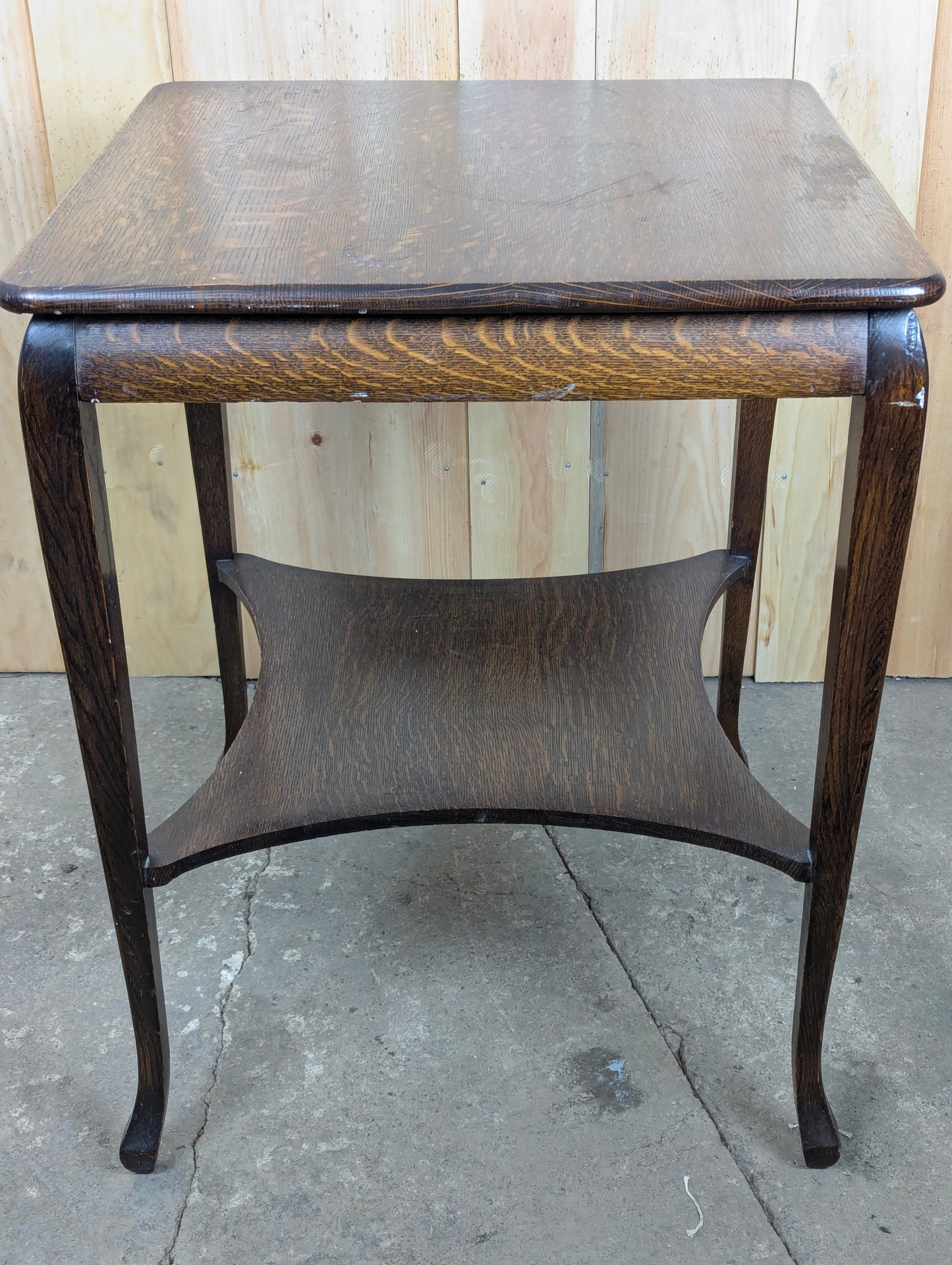Wood End Table