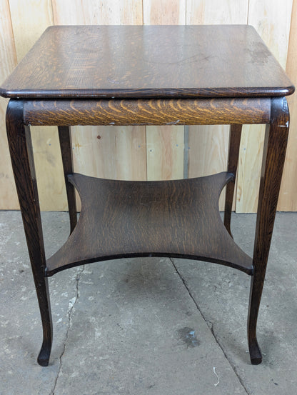 Wood End Table