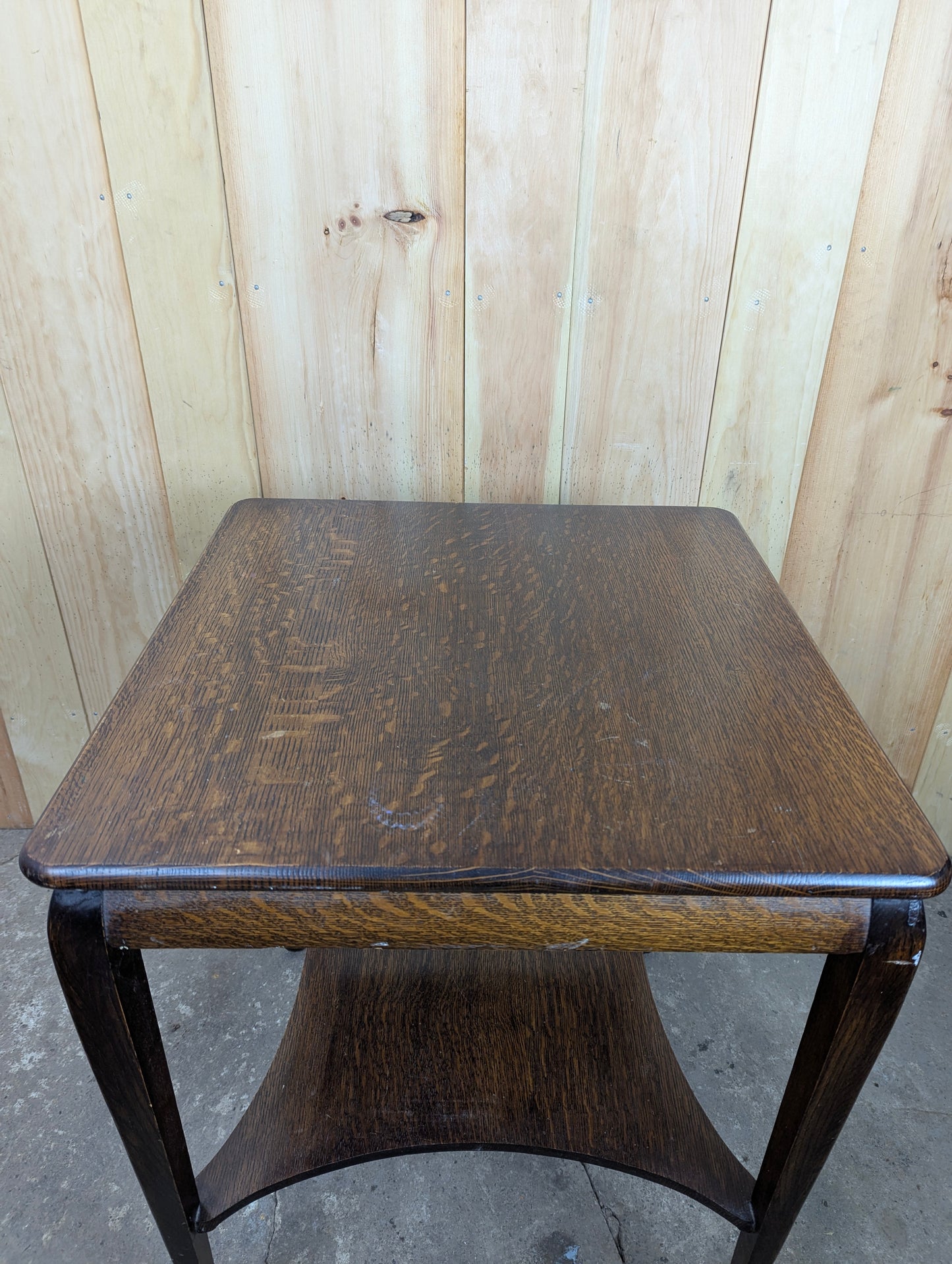 Wood End Table