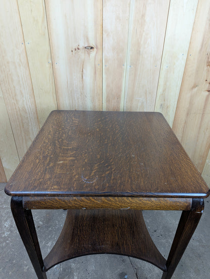 Wood End Table