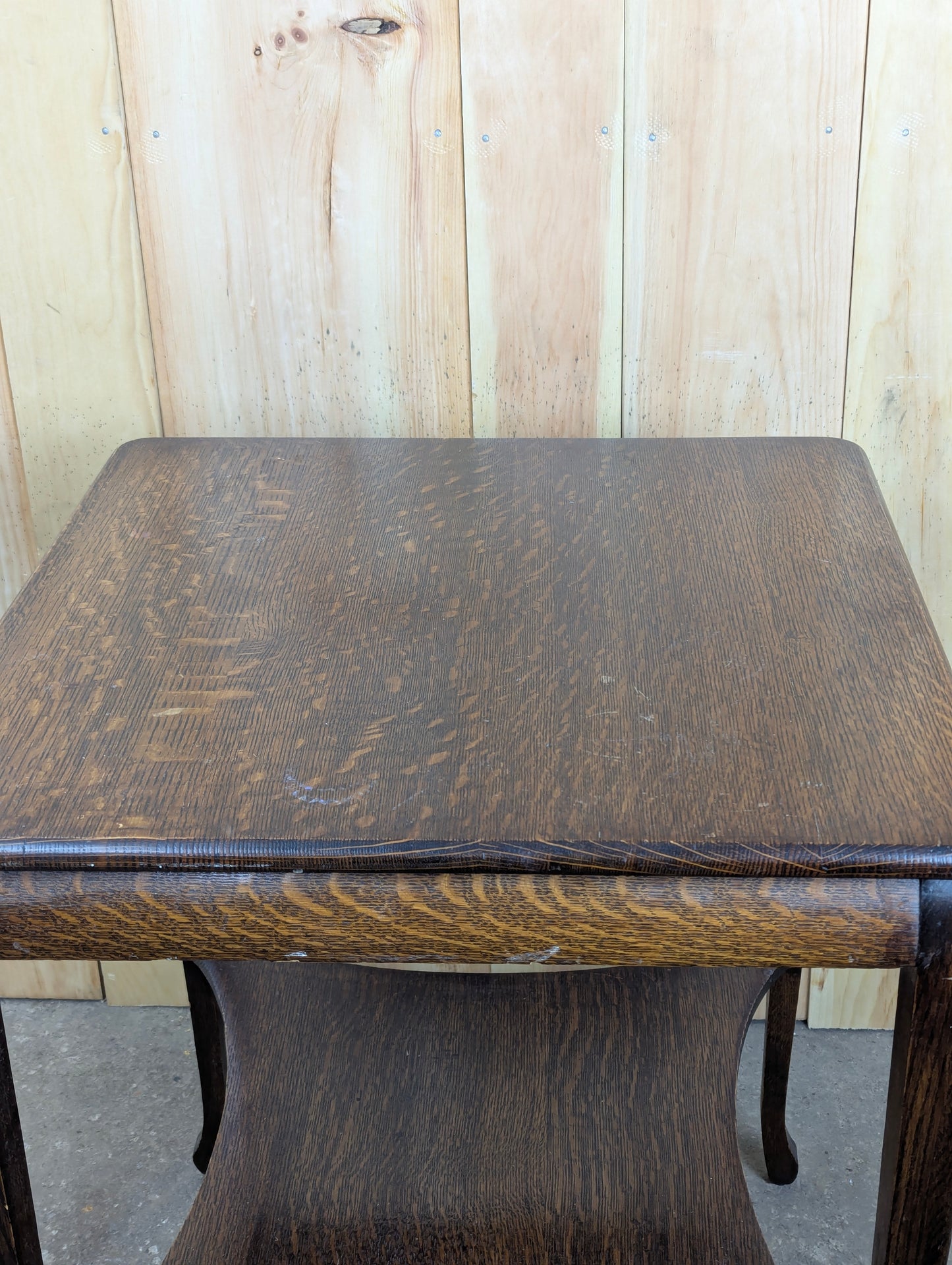 Wood End Table