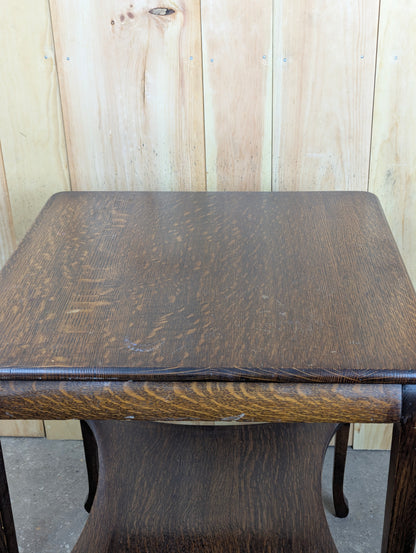 Wood End Table