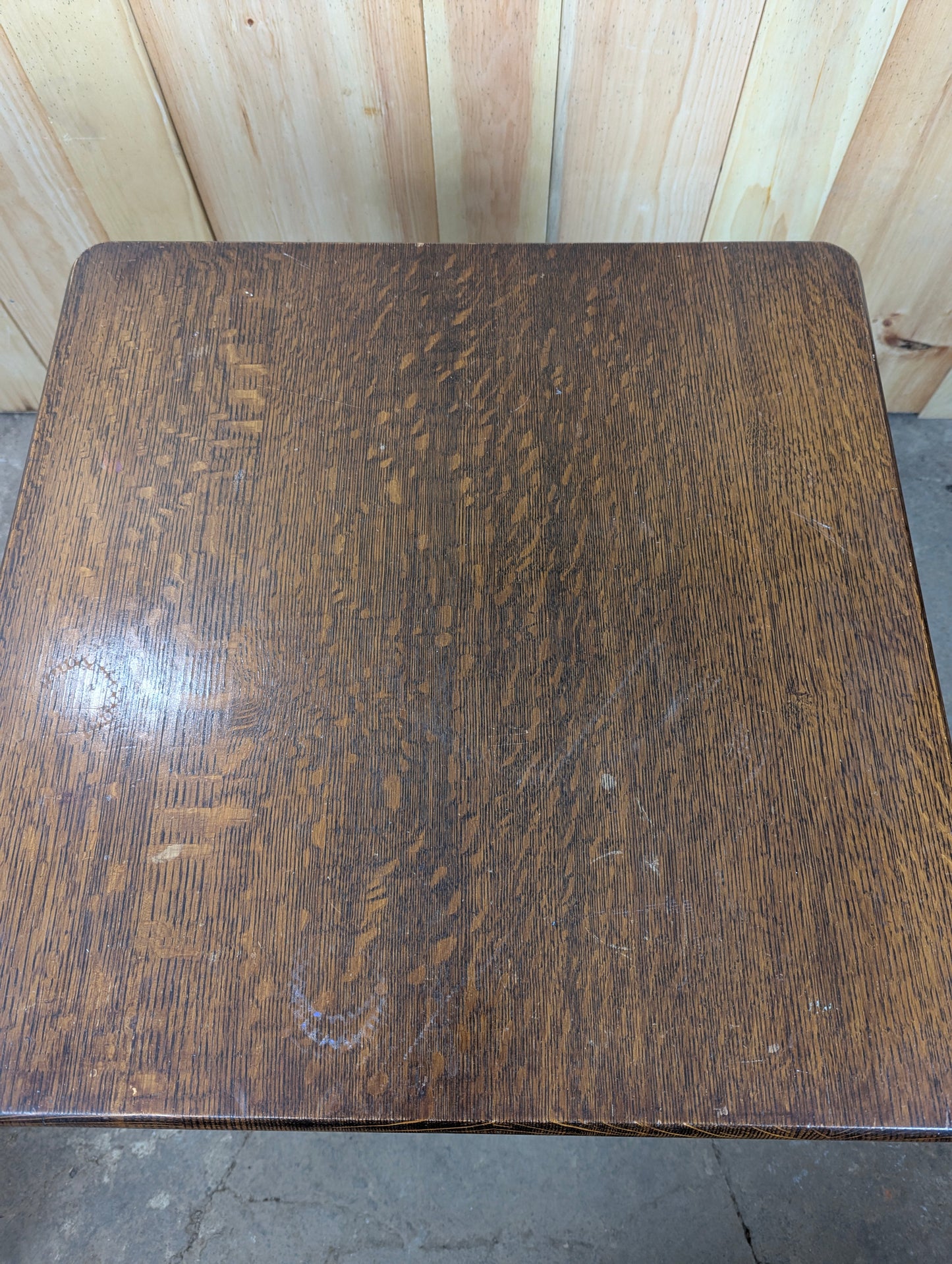 Wood End Table